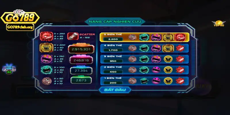 Tính năng hệ số thưởng ấn tượng khi quay hũ