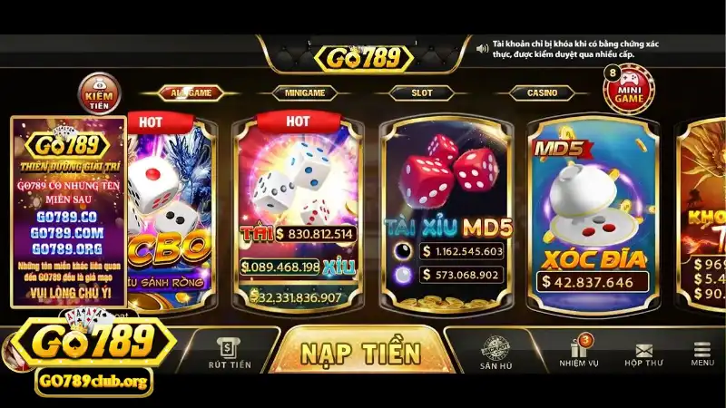 Trách nhiệm và quy định với người dùng GO789