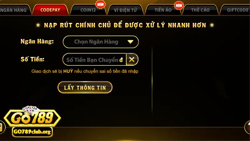 Kiểm tra trạng thái giao dịch